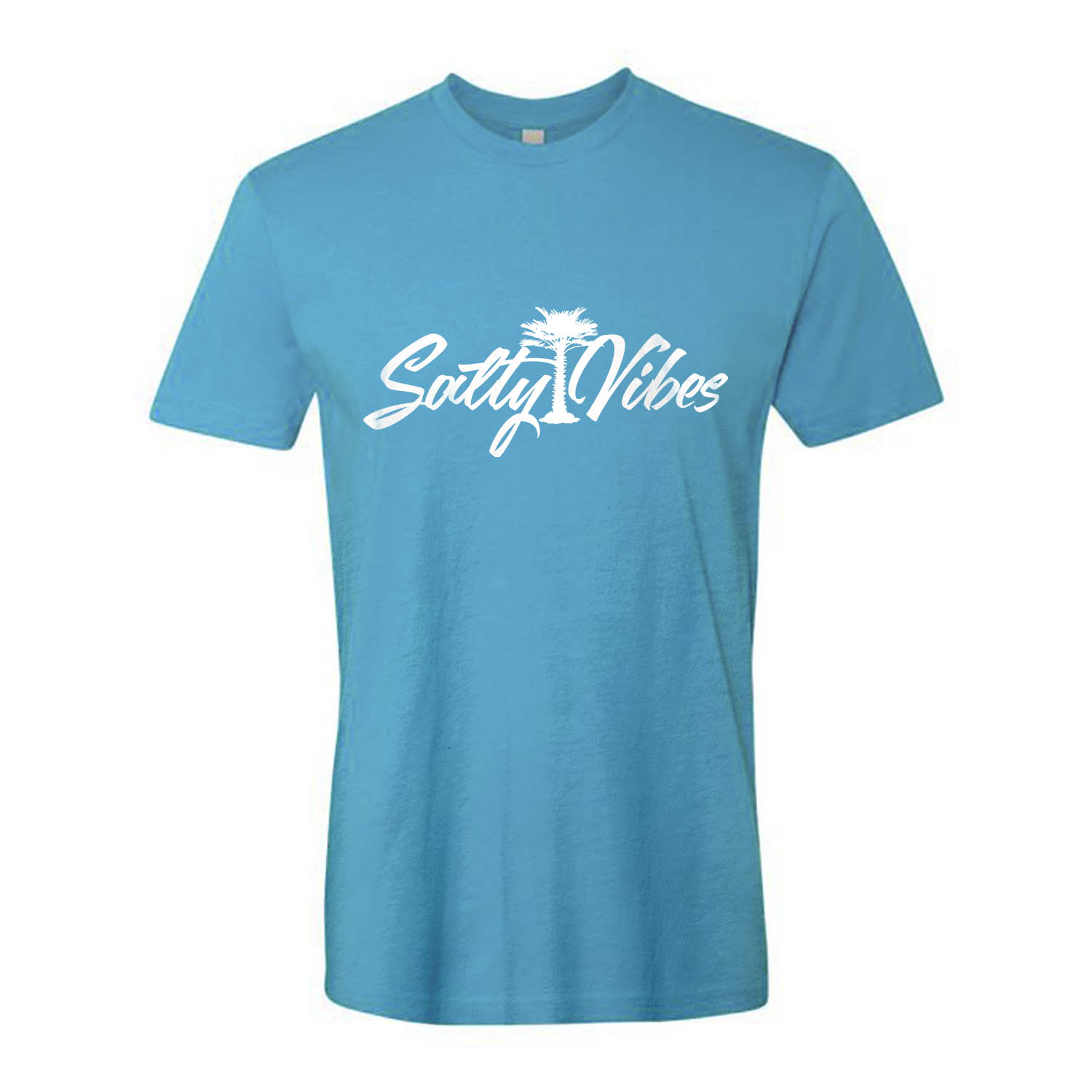 Palm Tree Shirt Unisex - Turquoise, XL