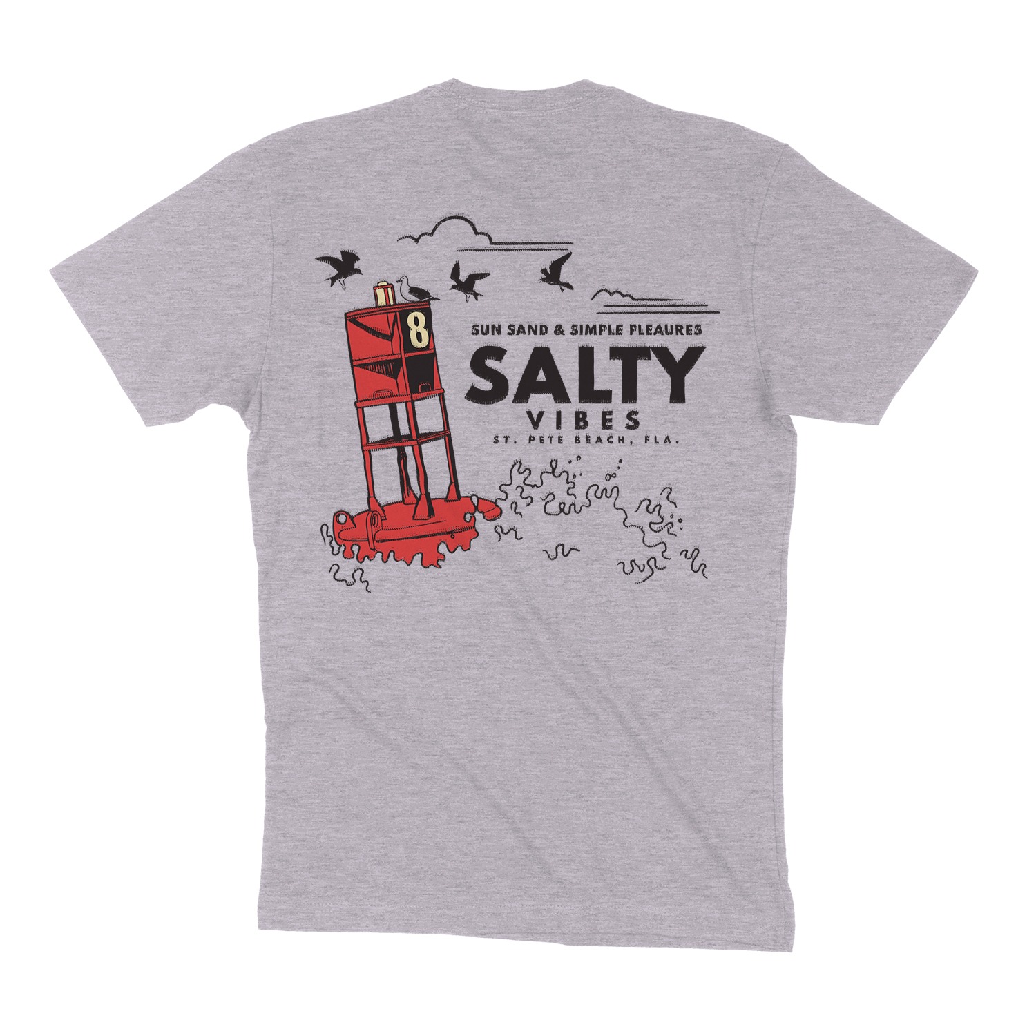 Salty Vibes Buoy Unisex T-Shirt
